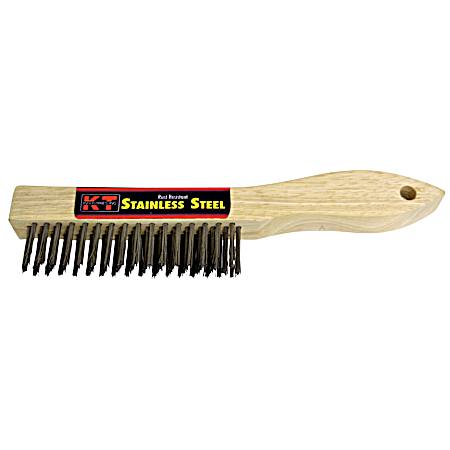 Shoe Handle Brush w/ Stainless Steel Bristles