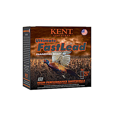12 Gauge Ultimate FastLead Diamond Shot 2-3/4