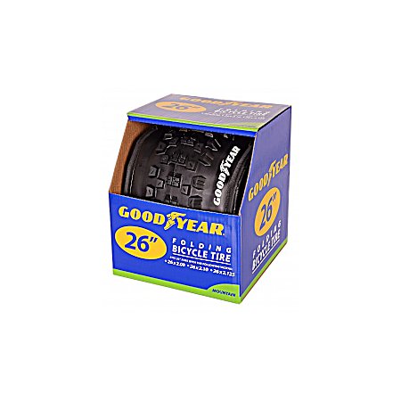 26 in Black MTB Bicycle Tire