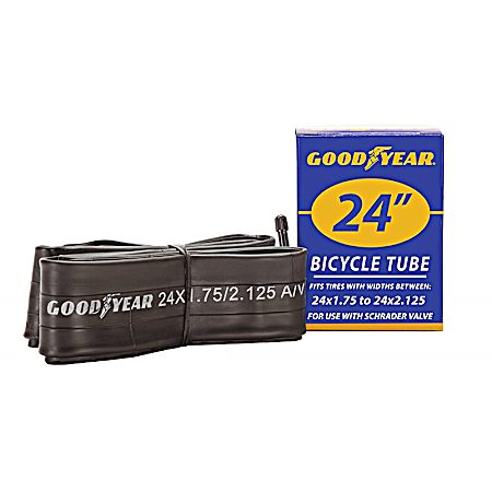 24 in Black Bicycle Tube