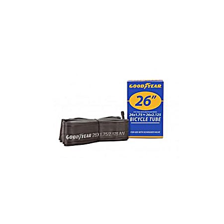 26 in Black Bicycle Tube