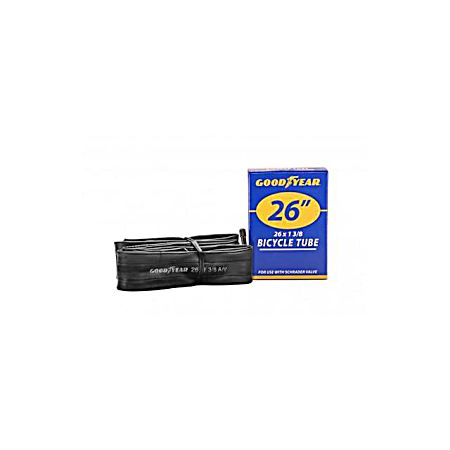 26 in Black Bicycle Tube