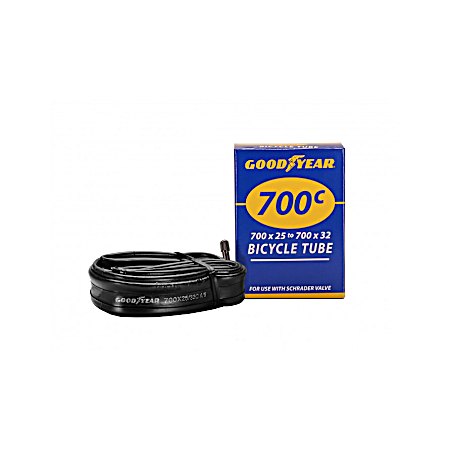 700C Black Bicycle Tube