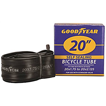 20 in Black Self Sealing Bicycle Tube