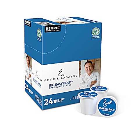 Big Easy Bold Dark Roast Coffee K-Cup Pods - 24 Ct