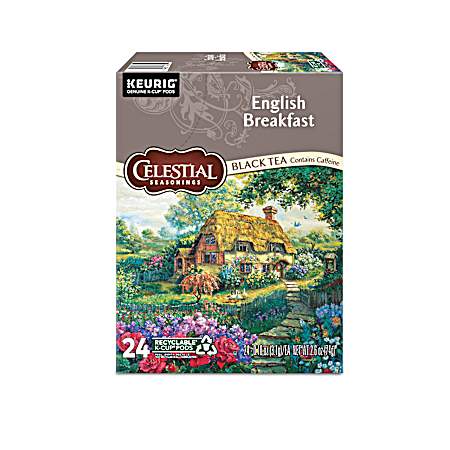 English Breakfast Black Tea K-Cup Pods - 24 Ct