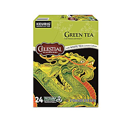 Natural Antioxidant Green Tea K-Cup Pods - 24 Ct