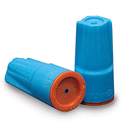 Waterproof Wire Connectors - Aqua/Orange