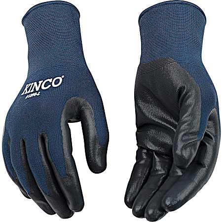 Men's Nitrile Coated Palm Gloves