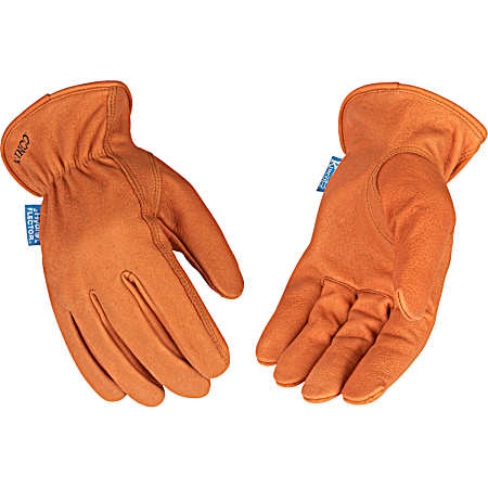 Men's HydroFlector Rust Buffalo Grain Gloves