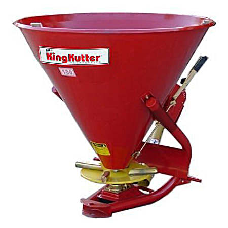 900 lb Red Steel Seeder/Spreader
