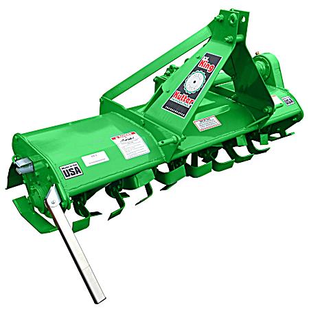 5 ft Green Professional Gear Driven Rotary Tiller