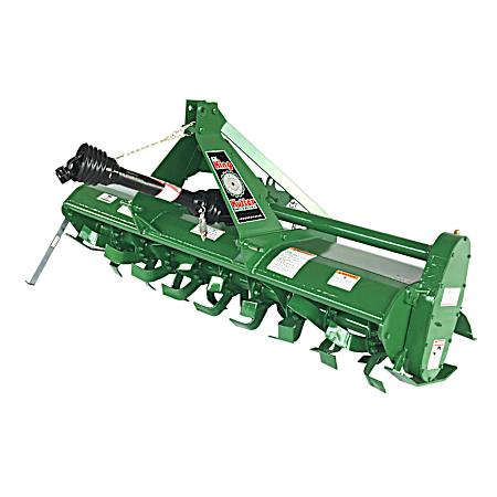 72 in Green Professional Gear-Driven Rotary Tiller