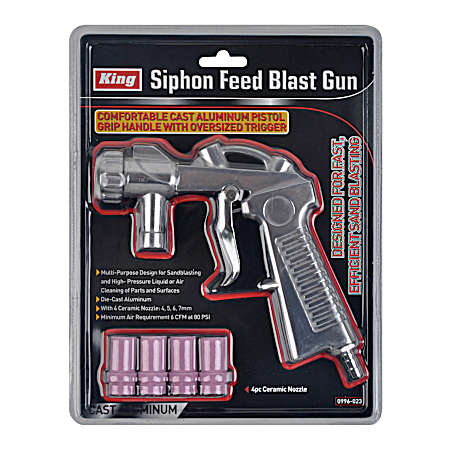 Siphon Feed Blast Gun