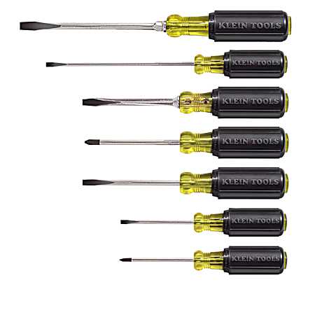 7-Pc. Cushion-Grip Screwdriver Set