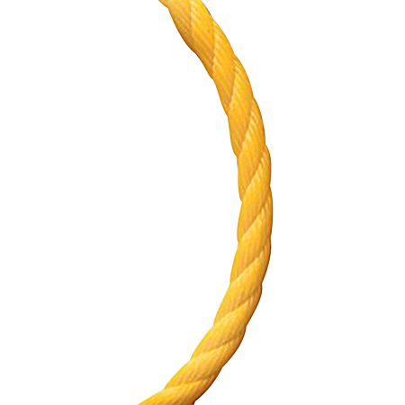 Twisted Polypropylen Rope - Yellow