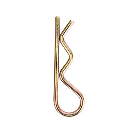 1/16 in x 1-9/16 in Yellow Chromate Hair Pin - 10 Pk