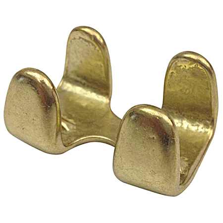 5/8 in Bronze Finish Rope Clamp - 2 per Card