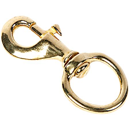3/4 in x 3-1/8 in Bronze Finish 225B Round Swivel Eye Bolt Snap