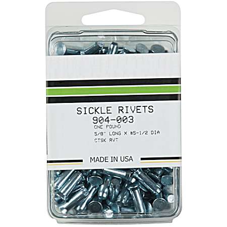 1 lb Sickle Rivets - 904-003