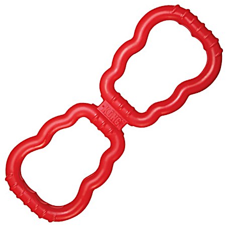 Large Red Tug Dog Toy