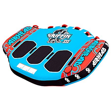 Griffin III Triple Rider Inflatable Towable Water Tube