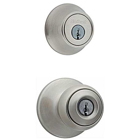 Polo Deadbolt & Knob Combo