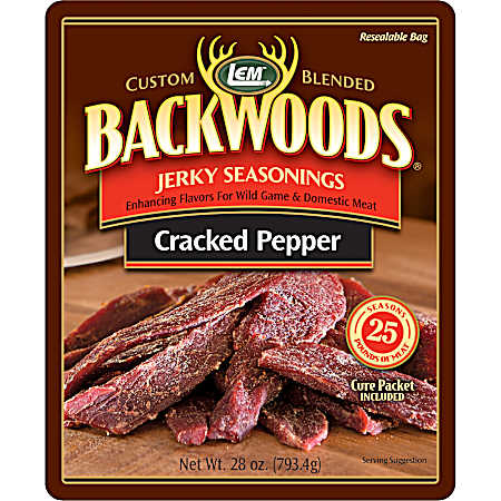 Backwoods Cracked Pepper Jerky Seasoning