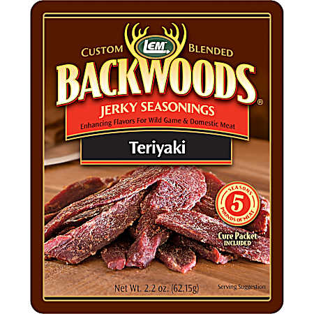 Backwoods 2.2 oz Teriyaki Flavor Jerky Seasoning
