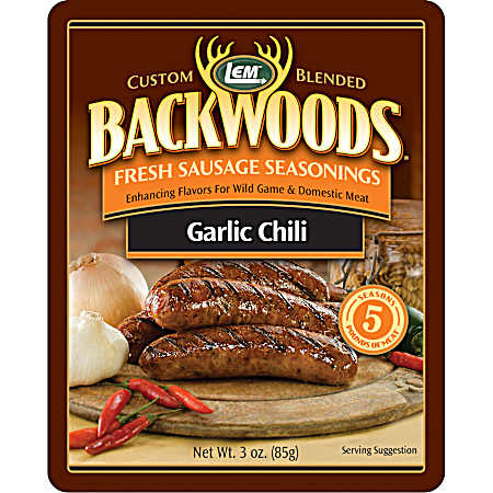 Backwoods Garlic Chili Sausage Seasonings