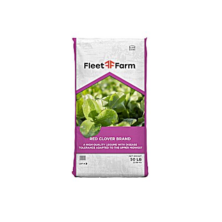50 lb Medium Red Clover