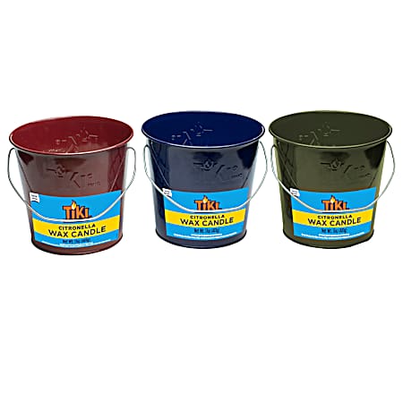 17 oz Lavish Woodland Citronella Candle Bucket - Assorted