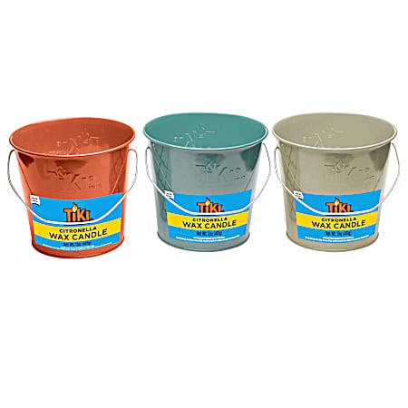 17 oz Seaside Escape Citronella Candle Bucket - Assorted
