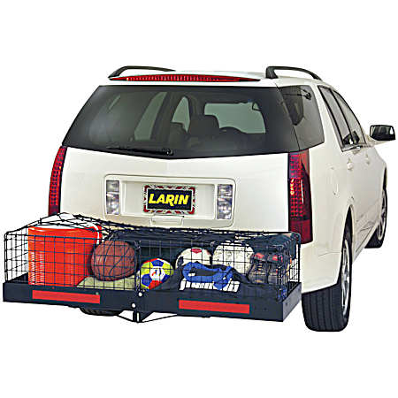 Steel Rear Cargo Carrier w/ Cage Net