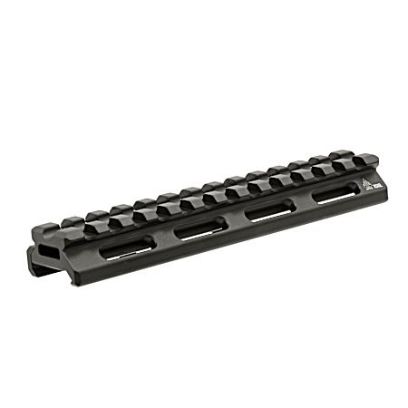0.5 in Super Slim Picatinny Riser Mount, 13 Slots