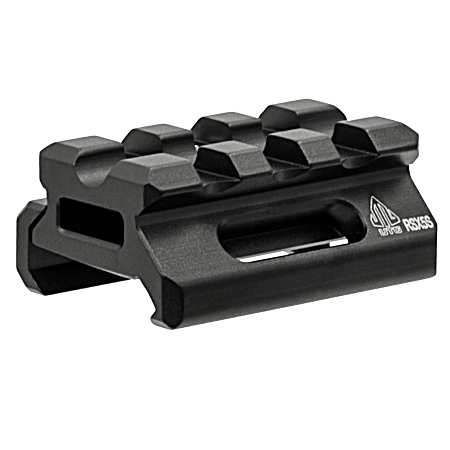 0.5 in Super Slim Picatinny Riser Mount, 3 Slots