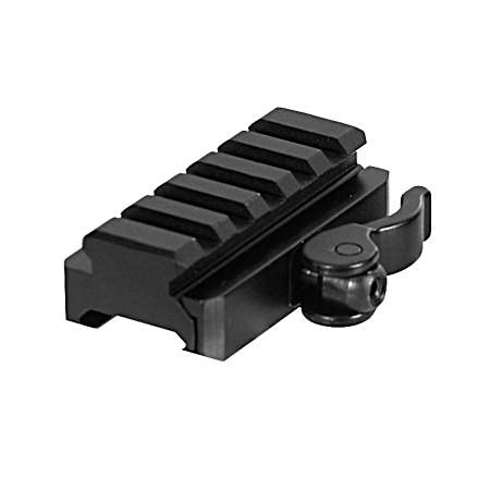 5-Slot QD Lever Mount Adaptor and Riser, Medium Profile