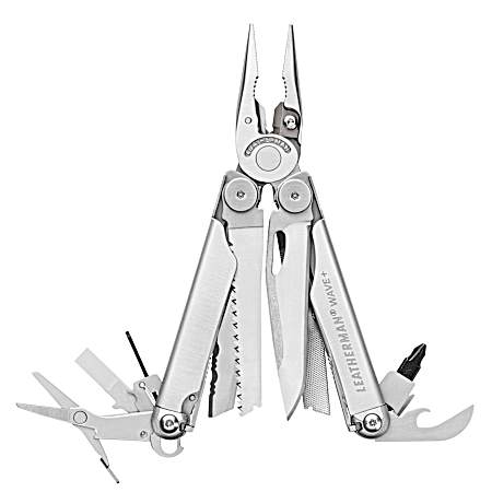 Wave Plus 4 in Stainless Steel Multi-Tool Kit