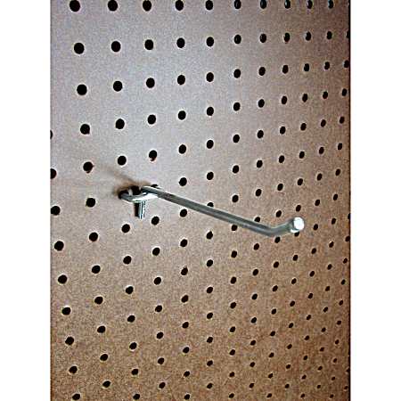 6 in Medium-Duty Double-Prong Straight Hook