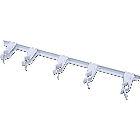 17 in White Spring Grip Organizers - 5 Pk