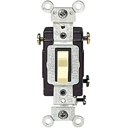 15 Amp 4-Way Switch - Ivory