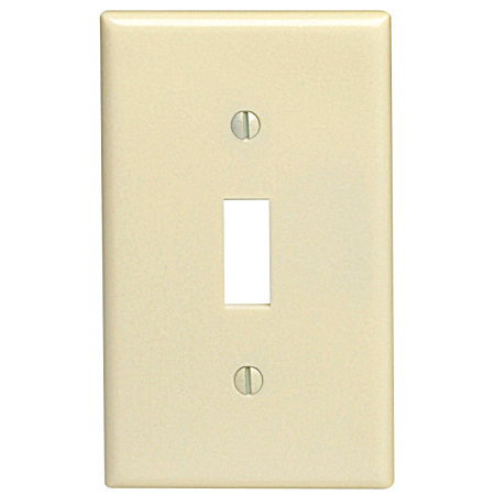 1-Switch Toggle Wallplate - Ivory