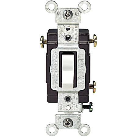 15 Amp 4-Way Switch - White