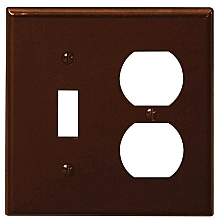 Switch/Outlet Wallplate - Brown