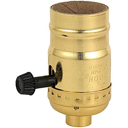 Standard Shell Lampholder - Brass