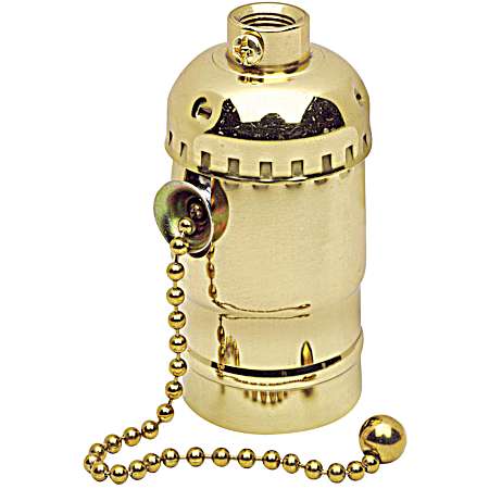 Standard Shell Lampholder - Brass