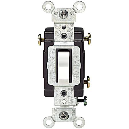 15 Amp 3-Way Switch - White