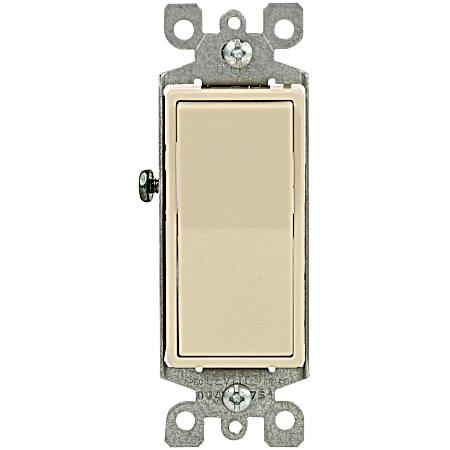 Decora Ivory Grounded Switch