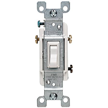 Toggle Switch - White