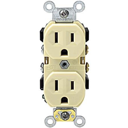 15 Amp Outlet - Ivory